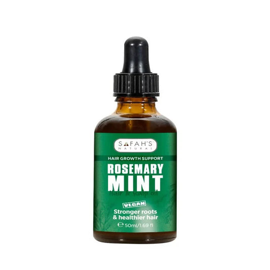 Safahs Natural Rosemary Mint Hair and Scalp Oil 50ml