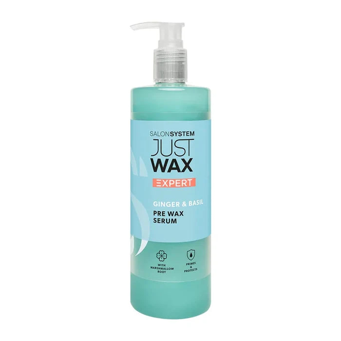 Salon System Just Wax Ginger and Basil Pre Wax Serum 500ml