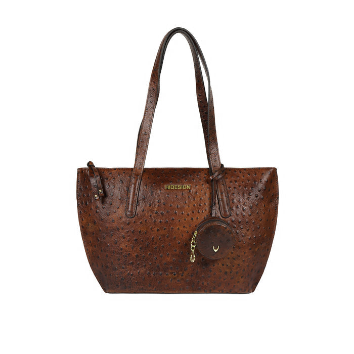 Scala 04 Brown Leather Tote Bag