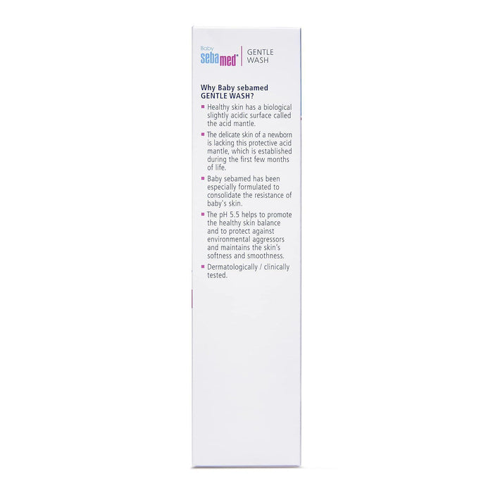 Sebamed Gentle Baby Wash with Calendula for Delicate Skin, 200ml - Makkah Pharmacy