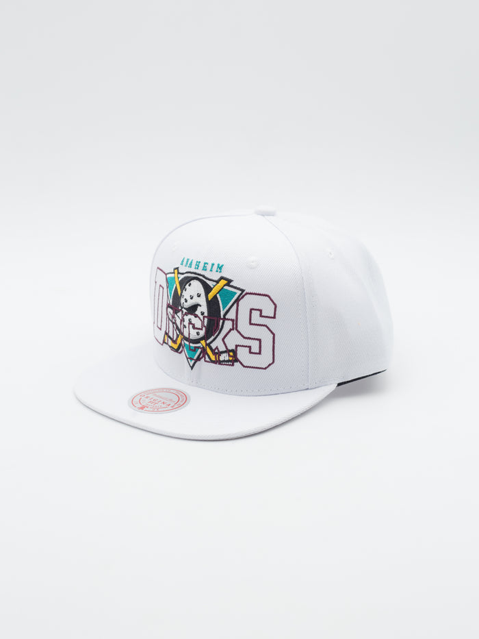 See Through Anaheim Ducks Snapback White