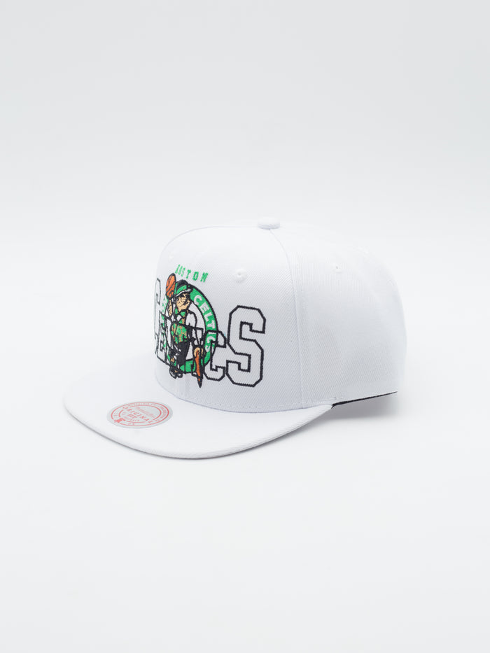 See Through Boston Celtics Snapback White