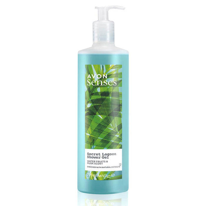 Senses Secret Lagoon Shower Gel: Water Fruits & Musk - 720ml