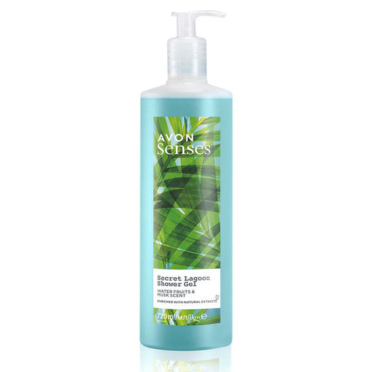 Senses Secret Lagoon Shower Gel: Water Fruits & Musk - 720ml