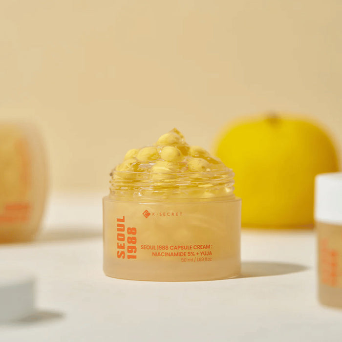 SEOUL 1988 Capsule Cream : Niacinamide 5% + Yuja