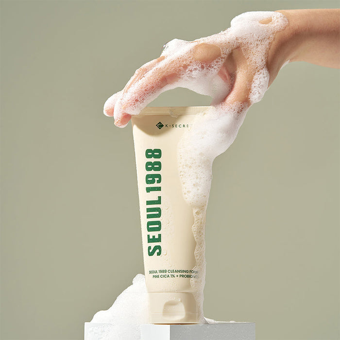 SEOUL 1988 Cleansing Foam : Pine Cica 1% + Probiotics