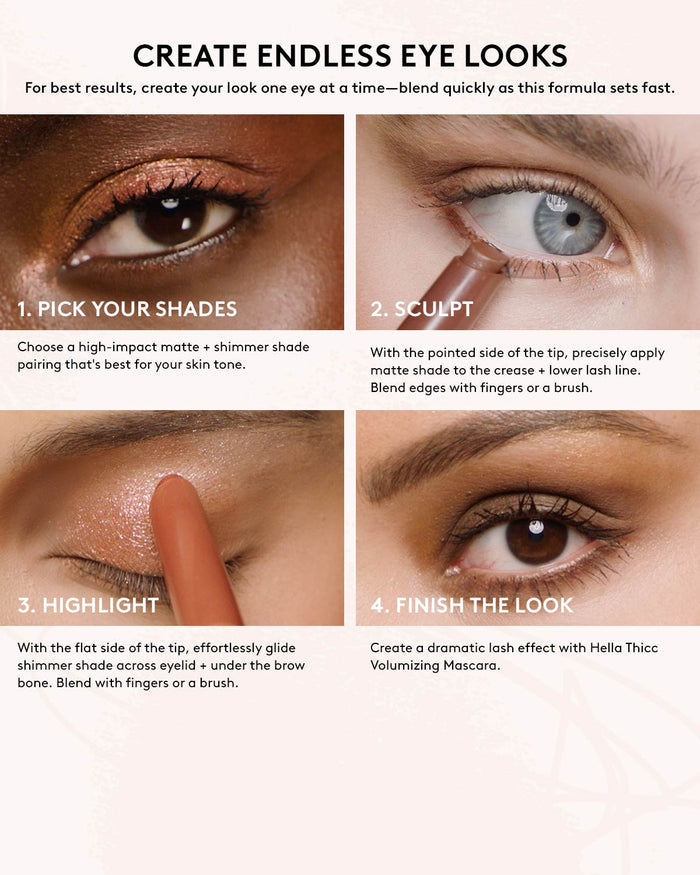 Shadowstix Longwear Eyeshadow Stick — Gold Hoopz