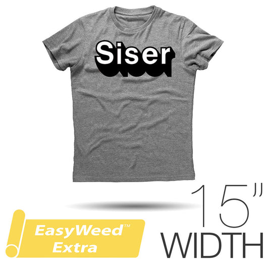 Siser EASYWEED EXTRA Heat Transfer Vinyl 15" - By the Yard