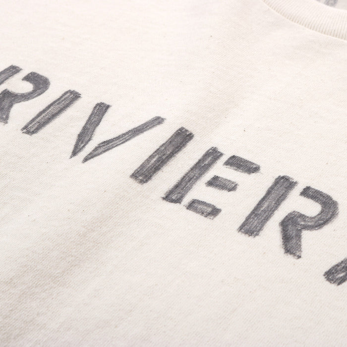 S.K. MANOR HILL LS RIVIERA T-SHIRT NATURAL COTTON