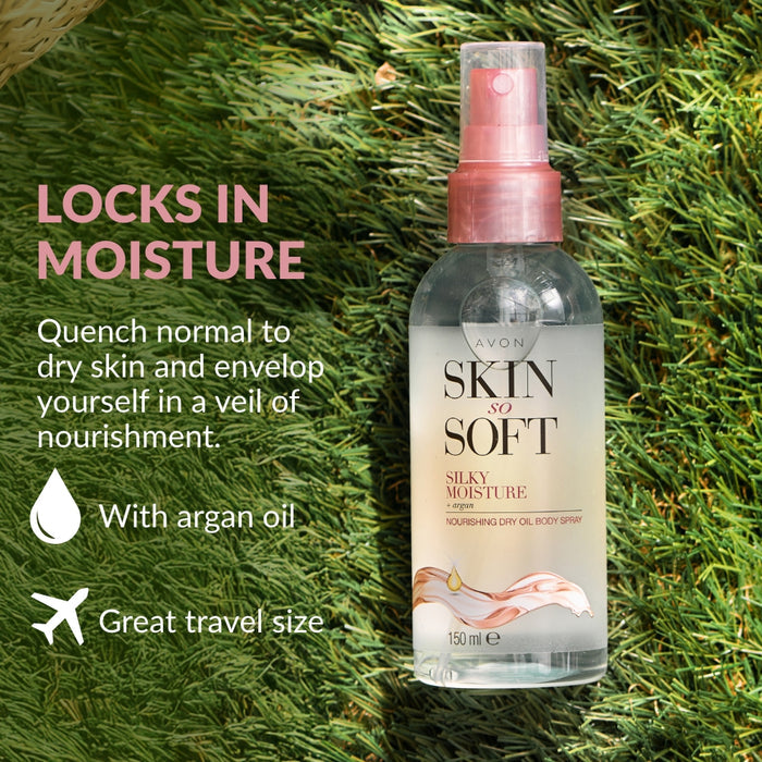 Skin So Soft Silky Moisture Nourishing Dry Oil Spray - 150ml