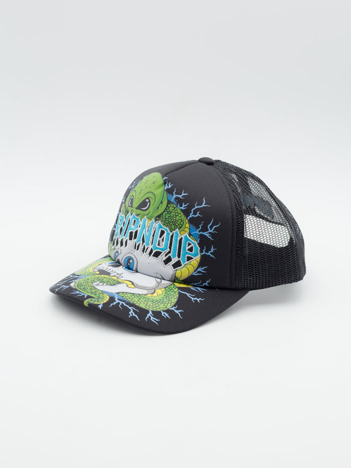 Skull &amp; Bones Trucker Black