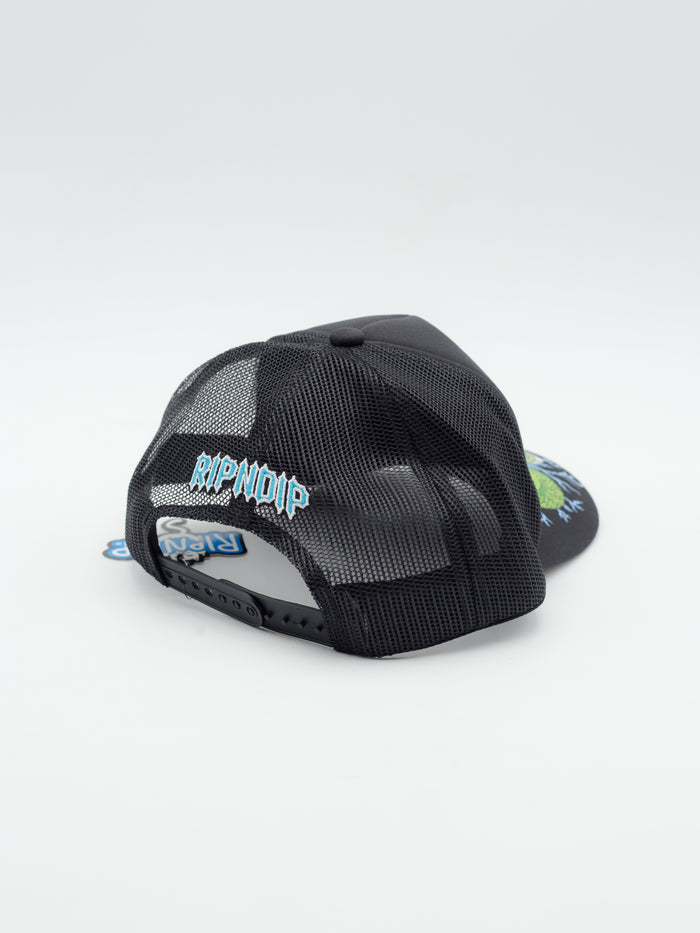 Skull &amp; Bones Trucker Black