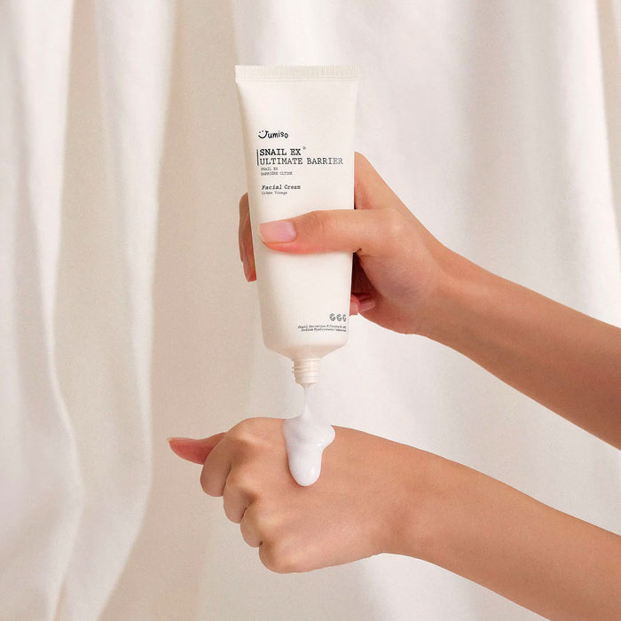 Jumiso Snail EX Ultimate Barrier Facial Cream Nudie Glow Australia