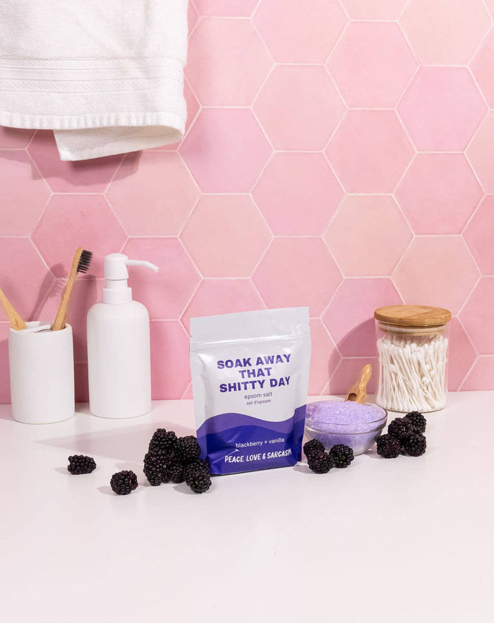 Soak Away That Shitty Day Epsom Salt