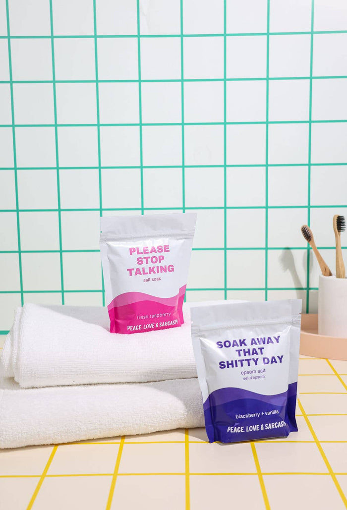 Soak Away That Shitty Day Epsom Salt
