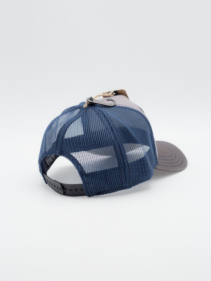 Square3b Trucker Grey/blue - La Tienda de las Gorras
