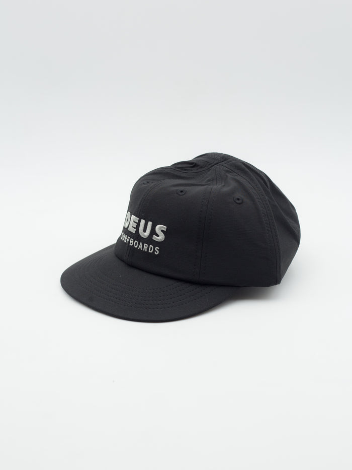 Station cap 8 Panel Black