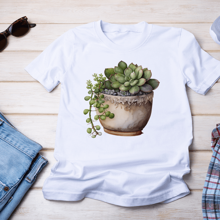 Succulents Growing Design - HeatPressNation