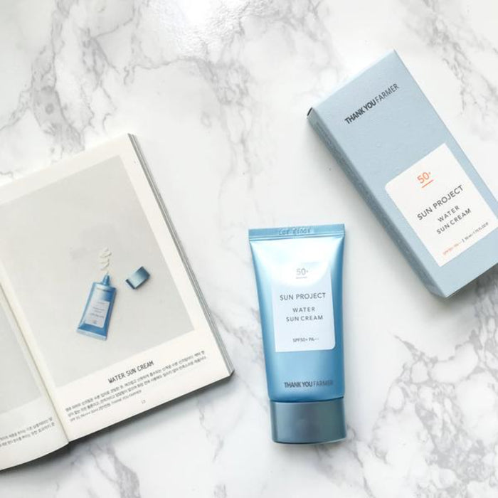Thank You Farmer Sun Project Water Sun Cream SPF50+ PA+++ - Korean-Skincare