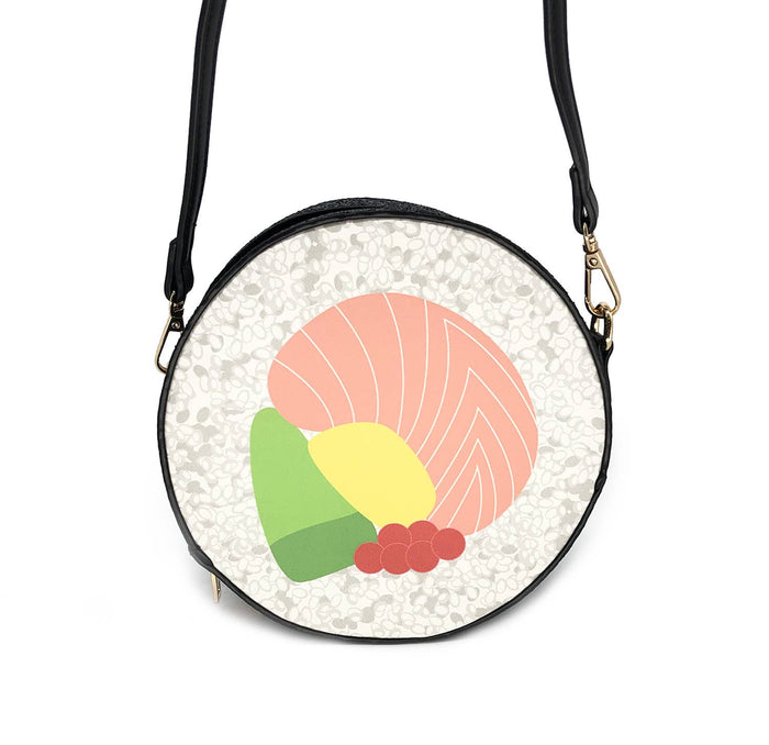 sushi roll crossbody bag