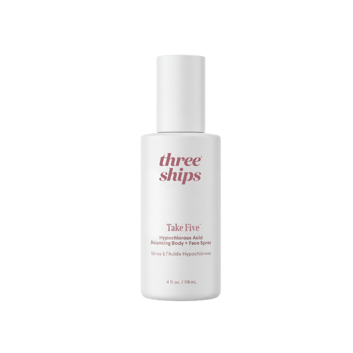 Three Ships-Take Five™ Hypochlorous Acid Balancing Body + Face Spray-Skincare-990478500341_1_Front-No-Badge-The Detox Market |