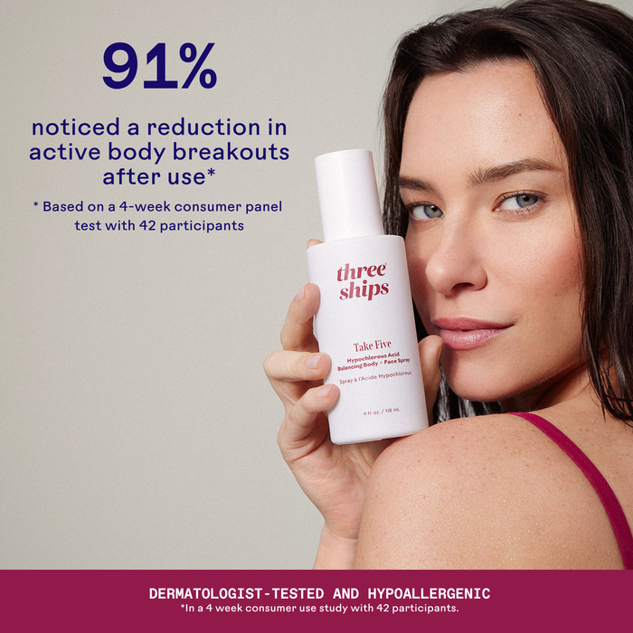 Three Ships-Take Five™ Hypochlorous Acid Balancing Body + Face Spray-Skincare-990478500341_3_Stat-English-The Detox Market |
