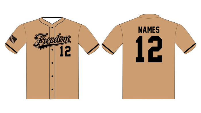 Tan Freedom Replica Jersey