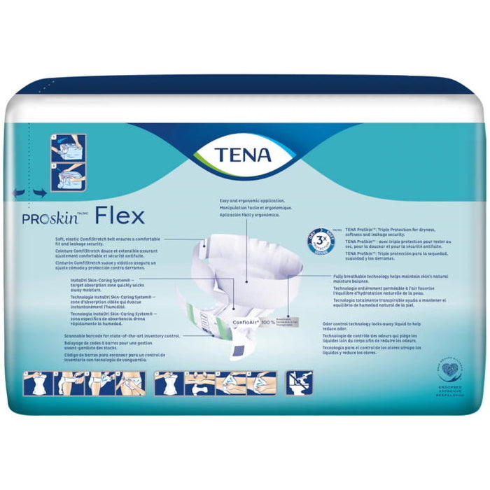 TENA ProSkin Flex Super Belted Brief - 67804-Pack - LL Medico
