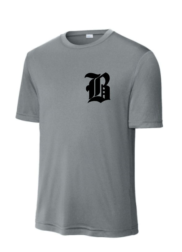 Texas Blacksox Moisture Management Tee - B Logo