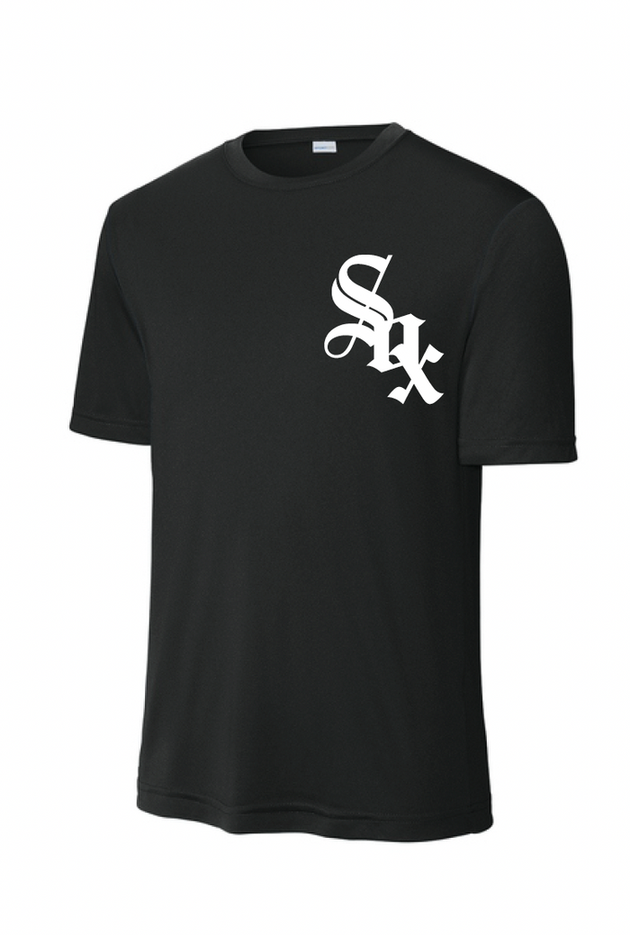 Texas Blacksox Moisture Management Tee - Sox Logo