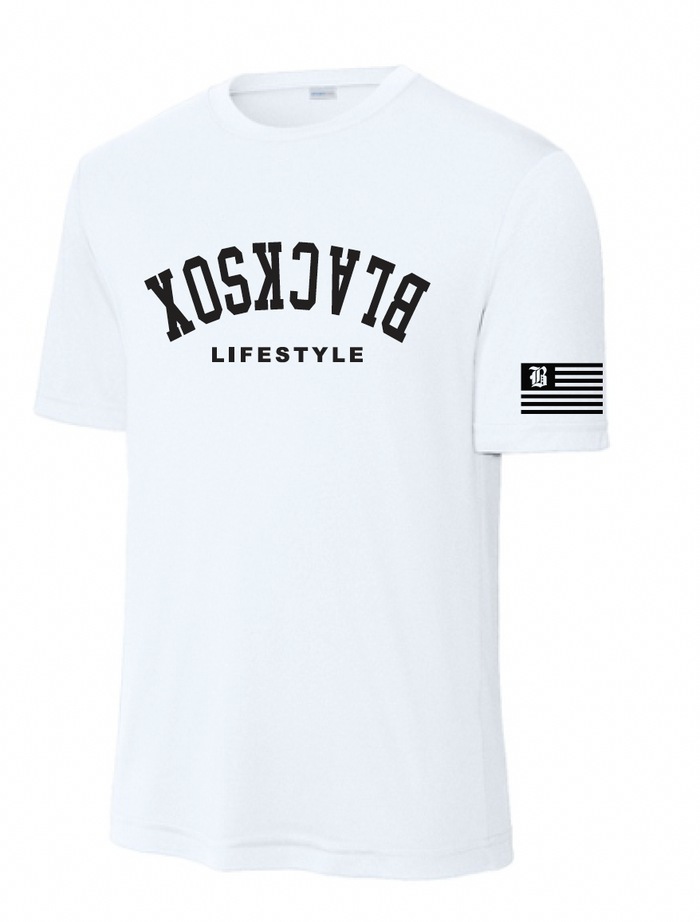 Texas Blacksox Moisture Management Tee - Upside Down Logo