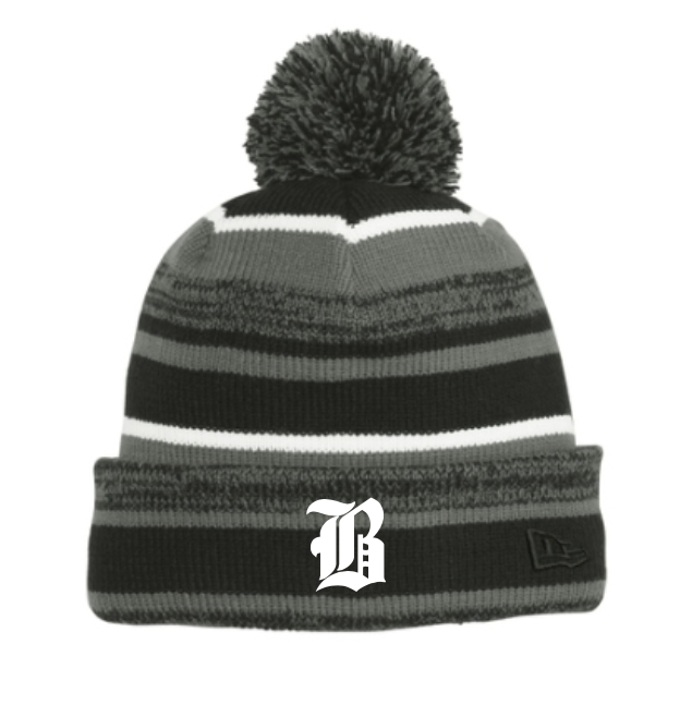 Texas Blacksox New Era Pom Beanie