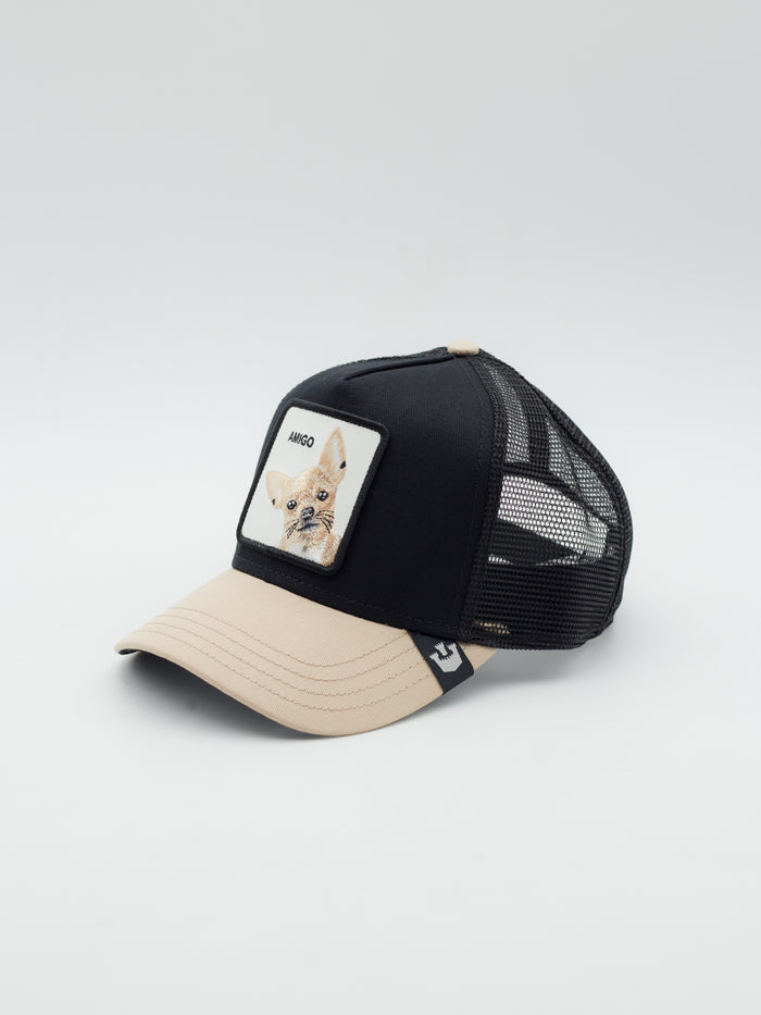 The Amigo Trucker Black/Beige
