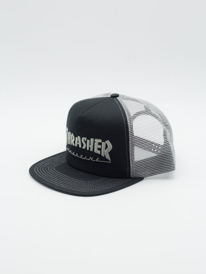 Thrasher Logo Mesh Embroidered Trucker