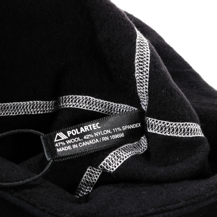 THURSTON POWER WOOL BEANIE BLACK / GLACIER GREY