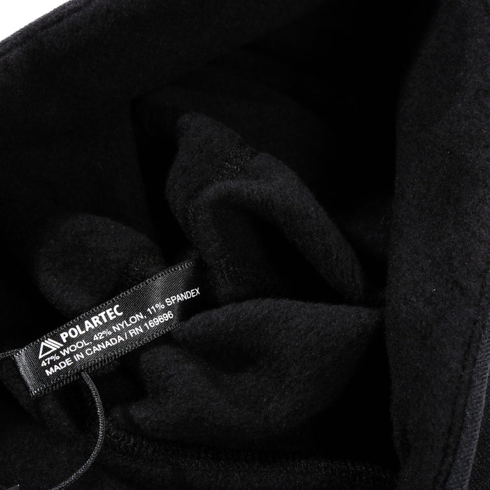 THURSTON POWER WOOL BEANIE BLACK