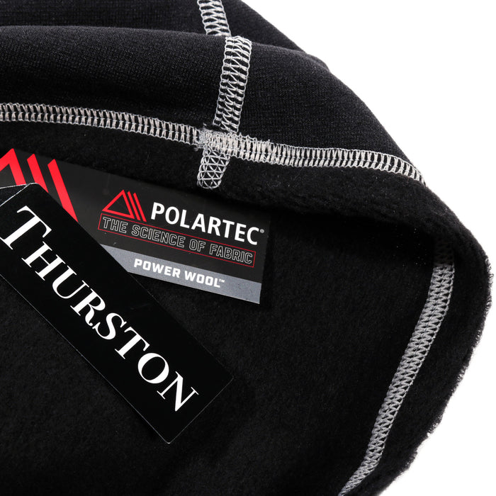THURSTON POWER WOOL SKULL CAP BLACK / GLACIER GREY
