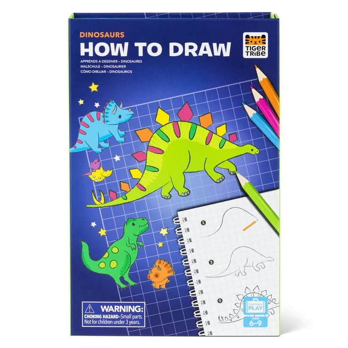 Tiger Tribe: How To Draw - Dinosaurs
