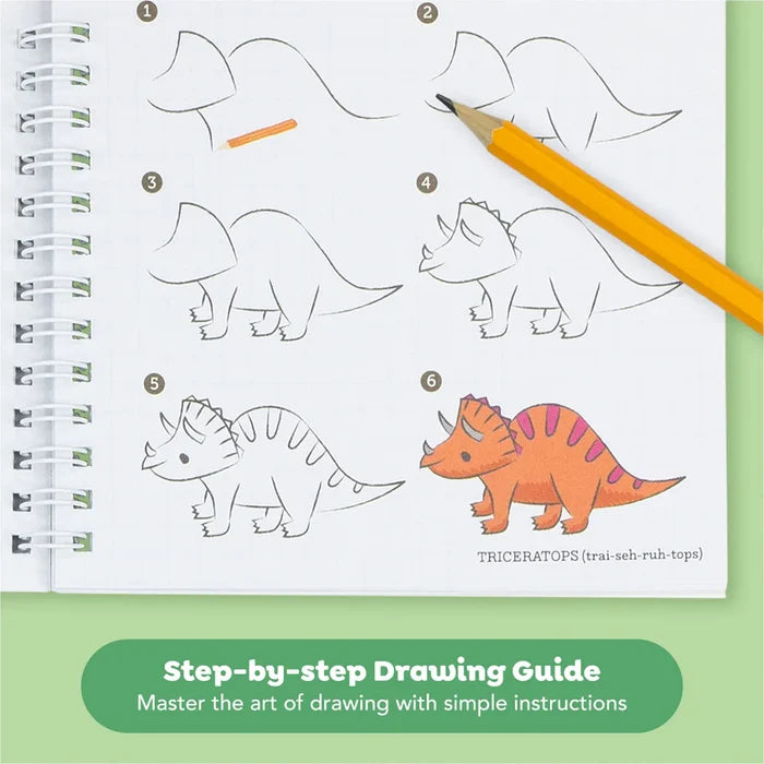 Tiger Tribe: How To Draw - Dinosaurs