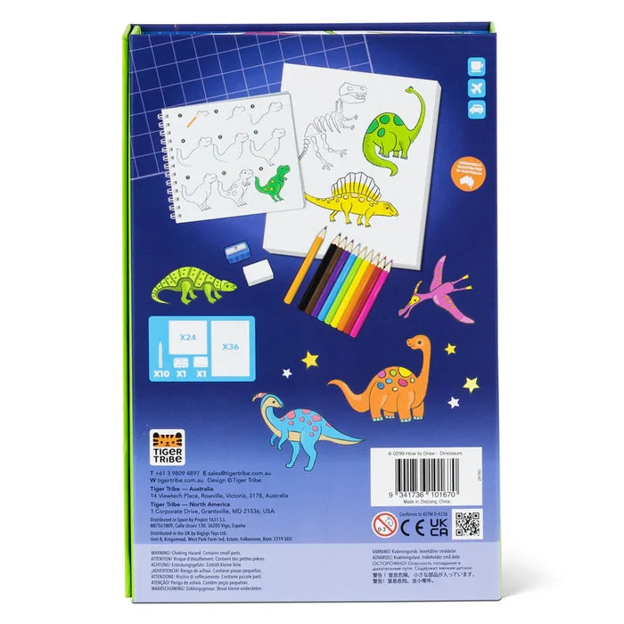 Tiger Tribe: How To Draw - Dinosaurs