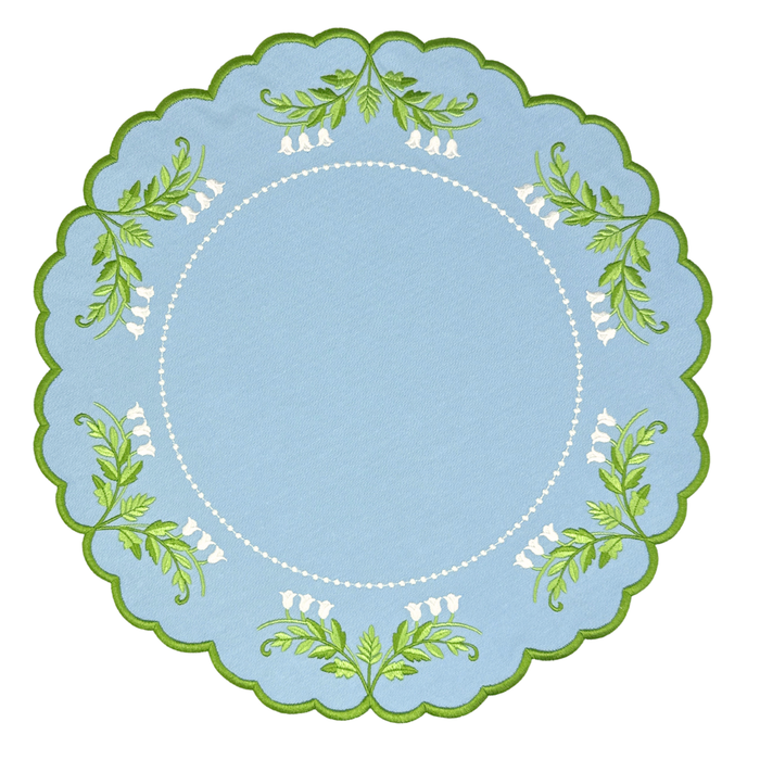 Tilly Placemat- Lily of the Valley (Set of 4)