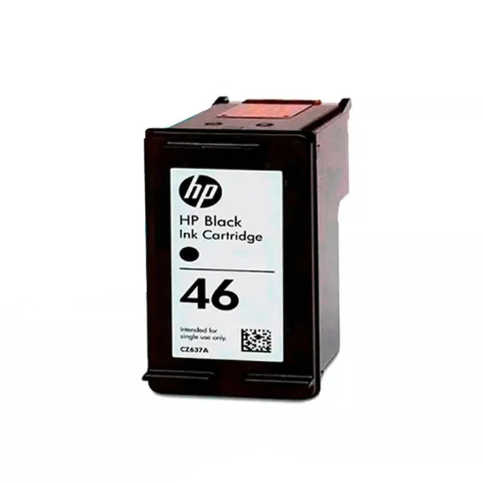 Tinta HP 46 Negra - CZ637AL | DeskJet Ink Adv 2529/4729/5738/5739 | 1,500 páginas - Panamá
