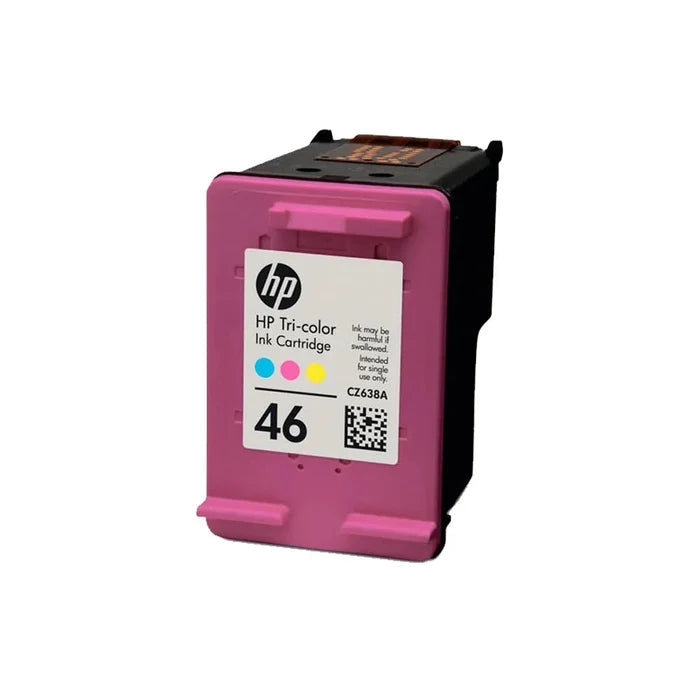 Tinta HP 46 Color - CZ638AL | DeskJet Ink Adv 2529/4729/5738/5739 | 750 páginas - Panamá