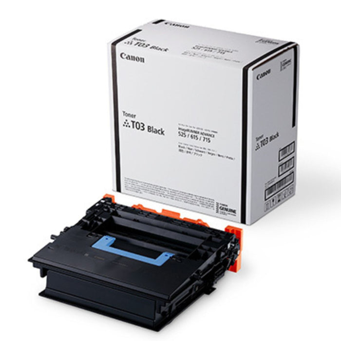 Toner Canon T03 Negro 2725C001 | Para imageRUNNER ADVANCE 525 / 527 / 529/ 615 / 617 / 619 / 715 / 717 / 719 ImageCLASS X LBP 1861 / 1871 | 20,500 páginas - Panamá