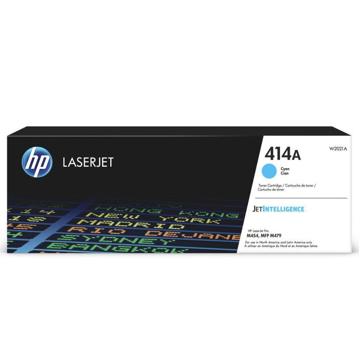 Toner Hp W2021A 414A - Cyan | Para LaserJet Pro M454 / M479 | 2,100 páginas - Panamá