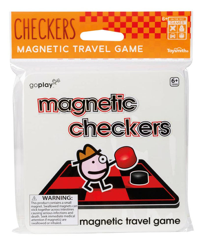 Toysmith: Magnetic Checkers, Travel Game