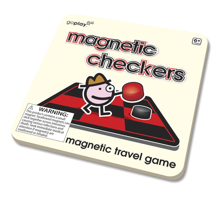 Toysmith: Magnetic Checkers, Travel Game