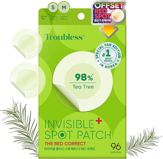 Troubless Invisible Spot Patch The Red Correct 96