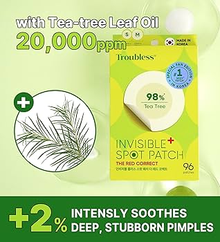Troubless Invisible Spot Patch The Red Correct 96