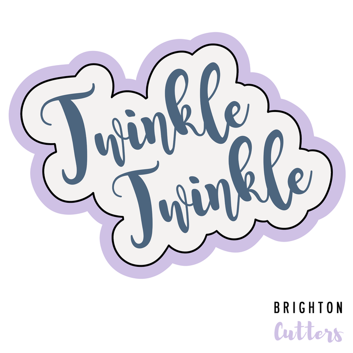 Twinkle Twinkle and Little Star Cookie Cutter Set